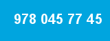 978 045 77 45